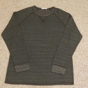 Alternative Greyish Long Sleeve Crew Neck T-Shirt